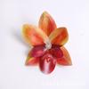 4cm Cabeza de flor de phalaenopsis simulación tacto pu Pasador Guirnalda Boda decoración diy Decoración de pastel Fábrica al por mayor