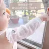 Mangas de Malla Transpirables Finas de Verano para Recién Nacidos, Habitaciones con Aire Acondicionado, Protección Solar, Prevención de Mosquitos, Mangas para Piernas, Mangas de Hielo para Niños