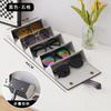 Caja de Almacenamiento Creativa para Gafas con Múltiples Compartimentos Plegable para Gafas de Sol Portátil con Múltiples Enlaces Caja de Almacenamiento para Gafas de Miopía
