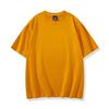 Morandi Puro Algodão Em Torno Do Pescoço Camiseta De Manga Curta Camisa Cultural Solta Cor Sólida Roupas De Festa Roupas De Trabalho Publicidade Impressão