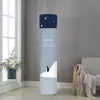 Estilo Japonés Coreano Cubierta de Polvo Cilíndrica de Cobertura Total para Aire Acondicionado Cubierta de Polvo Vertical Redonda para Máquina de Gabinete Tela con Dibujos Animados Cubierta para Aire Acondicionado