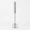 Batedor de Ovos Semi-Automático de Aço Inoxidável para Cozinha e Panificação, Mixer de Creme e Ovos, Fouet Manual Doméstico Atacado