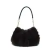 Bolsa de Felpa Linda para Mujer Otoño/Invierno 2026, Bolsa Nube de Gran Capacidad, Bolso de Hombro Único de Lujo Ligero, Transfronterizo
