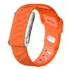 Pulseira KR96PRO sem tela: monitoramento de saúde, incluindo ECG, frequência cardíaca, sono, oxigênio no sangue e níveis de estresse; lembretes de sedentarismo e atividade; relógio sem tela