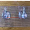 Gancho de Baño sin Rastro Potente sin Taladro Tamaño Grande Gancho Adhesivo Transparente para Puerta Trasera de Cocina para Hogar Dormitorio Pared de Mujer