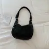 Bolso casual de gran capacidad con estampado de leopardo, bolso cruzado retro estilo Hong Kong ins, bolso de axila de nicho, bolso tipo bollo de alta moda de tendencia