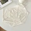 2823~Roupa Íntima Feminina Sexy de Cetim Tecido Sedoso e Macio Luxo Acessível Calcinhas para Meninas Seda de Amora Antibacteriana