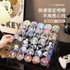 Caja de almacenamiento transparente, exhibidor de insignias, accesorios de escritorio, estante de almacenamiento de varios niveles, estante de almacenamiento en forma de escalera, estilo escalonado