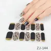 ZJ Filme Adesivo para Unhas em Gel à Prova d'Água Sem Secagem Adesivo Completo Adesivo Colorido Adesivo de Unha Filme de Papel Adesivo de Unha Filme de Papel Adesivo