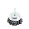 Cepillo de alambre de acero 25MM pulido de llantas cepillo de alambre de nylon cepillo de alambre de torsión pulido cicatriz de soldadura