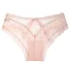 Bragas Francesas Sexys de Encaje para Mujer, Ultradelgadas, Puro Deseo, Caladas, Lazo, Encaje, Levanta Glúteos, Tiro Bajo, Tanga