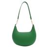 Bolso de Axila Retro Nicho de Celebridad de Internet Nueva Moda Popular Texturas Bolso de Hombro Cómodo Portátil Bolso Media Luna
