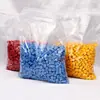 Bolsa de 100 granos de cera para lacrar al fuego, bolsa de granos de cera, color mixto, directo de fábrica para estudiantes, sobre retro, cera, juguetes creativos, venta al por mayor