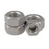 Tuerca Hexagonal de Acero Inoxidable 304 con Rosca Interna Din934 Tuerca de Rosca Regular Venta al por Mayor M1.6-M64