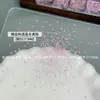 Arte de Unhas Aurora Gelo Rosa Translúcido Zircônia Novo Super Brilhante Base Transparente Conhaque Rosa Rosa Base Plana Mini Pedras Strass Decoração Atacado Pedras Strass
