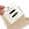 Pinza para el pelo coreana Dopamina Mini Princesa Ovalada Dulce Metal Colorida Pinza para Flequillo Accesorio para el Cabello
