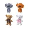 Nova Mini Boneca Micro Paisagem de Mesa DIY Acessórios de Decoração Urso de Bolso Coelho Coala Plástico Pequenos Ornamentos