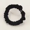 Anillo para el cabello de tela de té con leche grueso y fino, aro para el intestino grueso de temperamento moderno, cuerda para el cabello, aro para el intestino delgado, banda elástica, accesorios para el cabello simples plisados