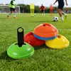Disco Marcador em Formato de Flor, Marcador de Equipamento para Treinamento de Futebol, Marcador em Formato de Flor para Treinamento de Basquete