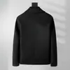 Abrigo de lana para hombre corto estilo coreano invierno 2023 abrigo de lana de doble cara engrosado chaqueta casual para hombre