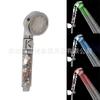 Filtro LED control de temperatura de ducha luminoso/cambio de color colorido parada de agua con una tecla ducha boquilla pequeña 8008-F23