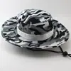 Directo de fábrica sombrero Benny camuflaje exterior sombrero de jungla sombrero de pescador sombrero redondo hombres y mujeres sombrero de sol para montañismo