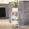 Soporte de Flores de Hierro Forjado Estilo Europeo, Multicapa Engrosado, Adecuado para Sala de Estar o Balcón, Soporte Independiente para Plantas Verdes de Interior y Macetas de Orquídeas Colgantes, Precio Especial al por Mayor