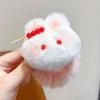 Otoño e Invierno pelo de conejo peludo calabaza de azúcar cuerda para el pelo pin para el pelo niña suave lindo anillo de pelo de fresa accesorios para el pelo de cola de caballo de estudiante