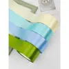 Cinta de 5 cm de ancho hecha a mano para flor de rosa DIY, regalo para respaldo de silla de boda, cinta para empaque de pastelería, cinta de satén, cinta de color, cinta tejida