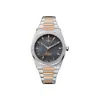 Reloj Vivian Rose Powder Reloj Rosa Oscuro Occidental Reloj de Cuarzo Saturno Banda de Acero Reloj para Mujer Pequeño Azul V Pequeño Reloj Dorado