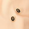 Pendientes de lujo ligeros de alta calidad con diseño retro francés, con gotas de aceite, estilo Hong Kong, con flores y perlas que combinan con todo, joyería al por mayor