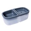 Comida e Água para Gatos de Estimação Transfronteiriça Novo Alimentador Dois em Um Reciclagem de Água para Gatos Dispensador de Água