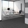 Carpete Modular para Escritório Estilo Japonês e Coreano, Carpete Quadrado de Alto Padrão para Hotel, Carpete Simples, Carpete com Fio Bouclé Risado, Cor Sólida Atacado
