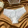 Ropa interior sin costuras de talle bajo para mujer, Braguitas de malla transpirable con diseño hueco para mujer, Ropa interior sexy de encaje amigable con la piel para mujer
