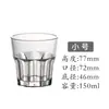 Copo Reto Bull Copo Doméstico para Bebidas Estilo Ins Simples Copo Octogonal Suco Leite Café Cola Copo de Vidro