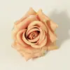 Cabeças de Flores de Rosa em Tecido de Seda para Parede de Flores de Casamento Decoração DIY, Flores Artificiais, Materiais Artesanais, Flores Simuladas para Temporada de Formatura