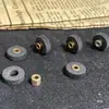Adecuado para ejes de encendedor Zp, ejes huecos, ruedas de pedernal, ruedas de pedernal en forma de diamante, ruedas de acero, muelas, piezas de repuesto