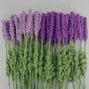 Buquê de lã buquê tecido à mão folhas verde folhoso lírio orquídea não-me-esqueças tulipa girassol margarida