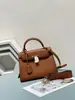 Bolsas para Mulheres 2026 Primavera e Verão Nova Bolsa Feminina Tendência com Alça Larga Bolsa Kelly Grande Capacidade Bolsa de Ombro Transversal Fashion