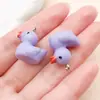 Mistura de 20 Tipos de Resina Desenho Animado Simulação Doces Roxos Cogumelo Uva Pingentes Chaveiro DIY Acessórios de Colar