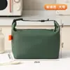 Bolsa de Almoço Bolsa de Mão Bolsa Térmica de Folha de Alumínio Espessa Bolsa de Almoço Grande Capacidade Para Trabalhador de Escritório Aluno do Ensino Fundamental