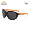 Gafas de sol plegables para niños gafas de sol de moda para niños y niñas almacenamiento portátil para bebés niños protección solar protección UV