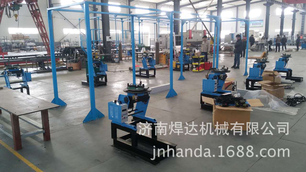 焊接变位机批量用于中央空调行业