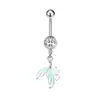 Gabe Moda Transfronteriza Europea y Americana Chica Estilo Moderno Diseño de Animal Luna Piercing para Ombligo Joyería