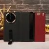 Adecuado para Funda de Teléfono Huawei Matext Extraordinary Master, Tapa Plegable con Ventana para Responder Llamadas, Chapada en Metal, Funda de Cuero Anti-Caídas Xt