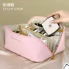 Bolsa de maquiagem tagi de couro bolsa de maquiagem portátil bolsa de maquiagem para viagem atacado bolsa de higiene pessoal de viagem bolsa de armazenamento de maquiagem