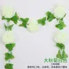 Flores Artificiais de Plástico para o Festival Qingming, Coroas, Crisântemos para Túmulos de Cemitério, Oferendas para Lápides e Decoração de Túmulos