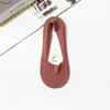 Calcetines de Seda de Hielo para Mujer, Verano Delgados con Suela de Algodón Antideslizantes de Corte Bajo Invisibles Cortos Venta al por Mayor