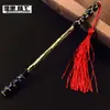 Armas de animación Bastón con banda dorada Li Bai Feng Qiu Huang Zorro Milenario Han Xin Zhao Yun 18cm una generación de pelo