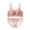 Sujetador de Ropa Interior Transpirable Engrosado de 5 CM Manto Taza Transmisión en Vivo Original Espalda Hermosa Sexy Recogida Busto Pequeño Sin Aro
